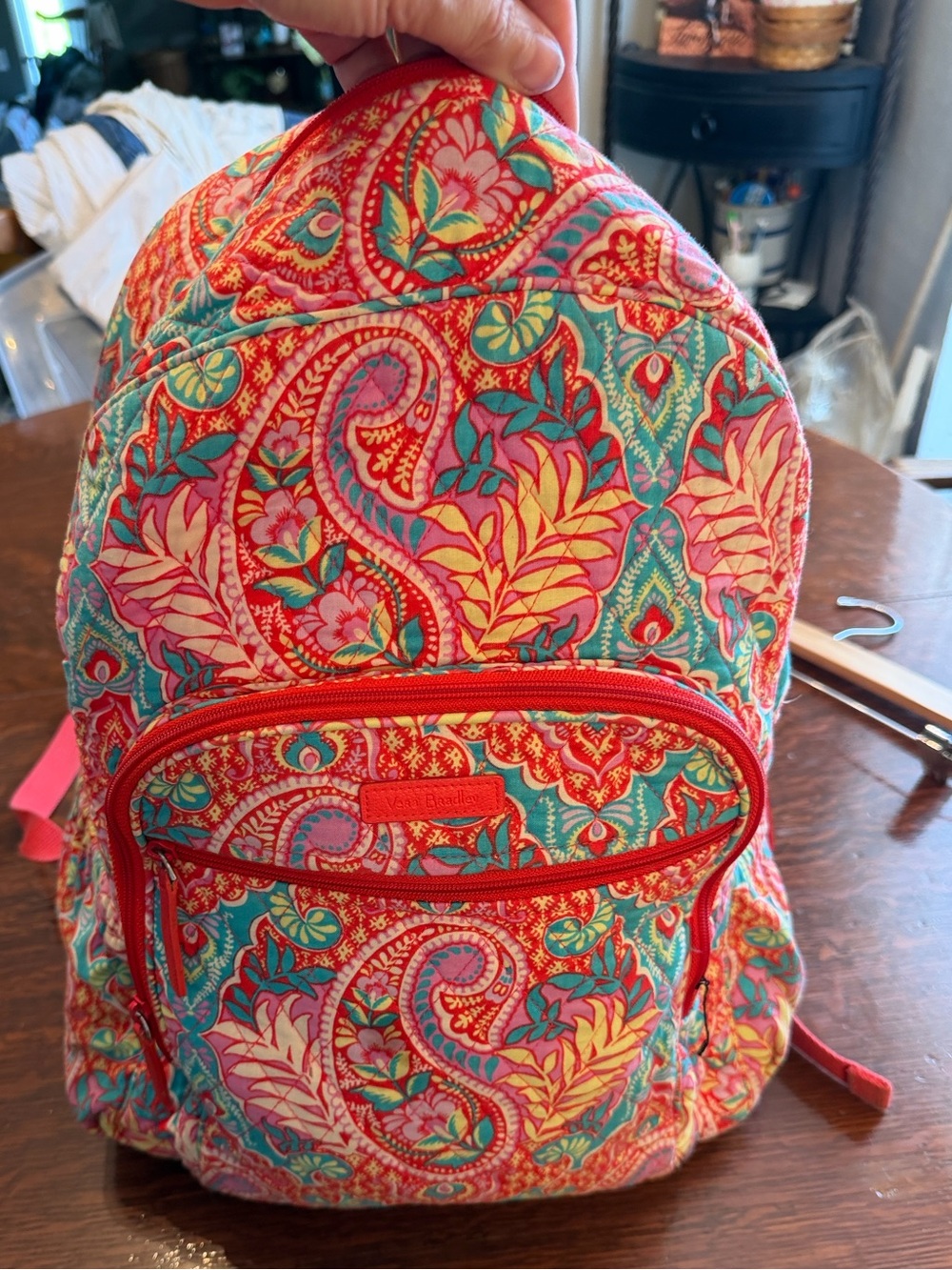 Vera Bradley Colorful Paisley Backpack